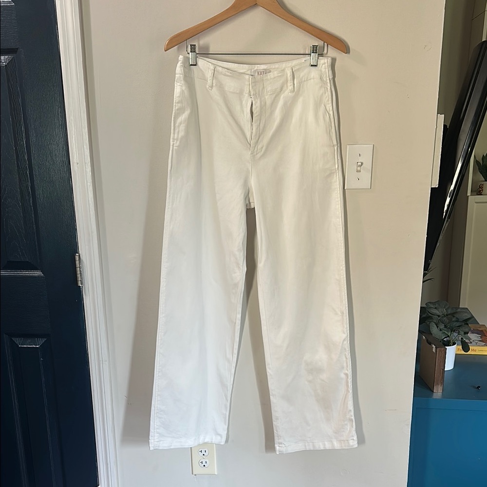 Kut from the Kloth Women's White Trousers